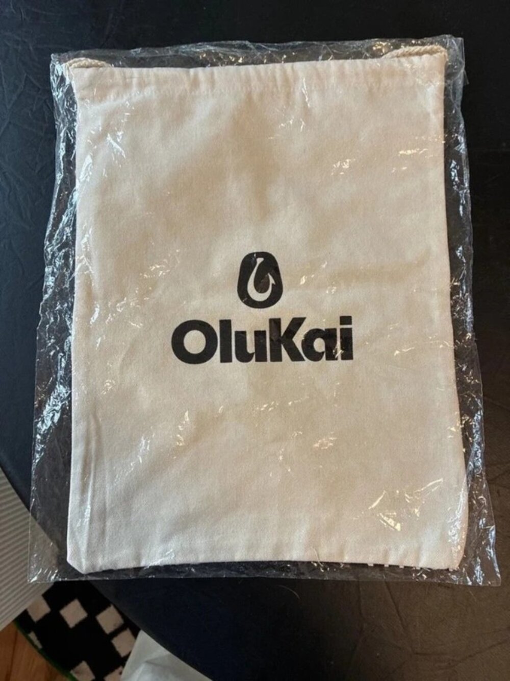 OluKai Shoe Bag - Brand New with Tags - Cream/Black